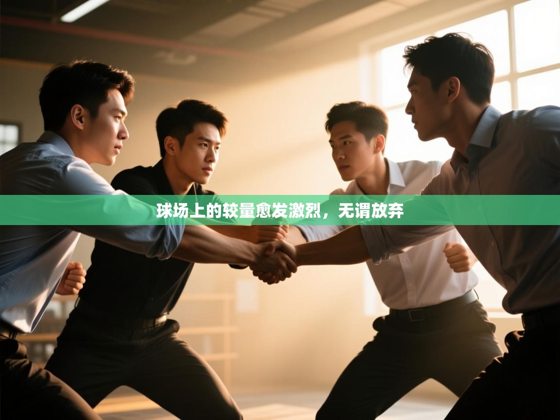 球场上的较量愈发激烈，无谓放弃
